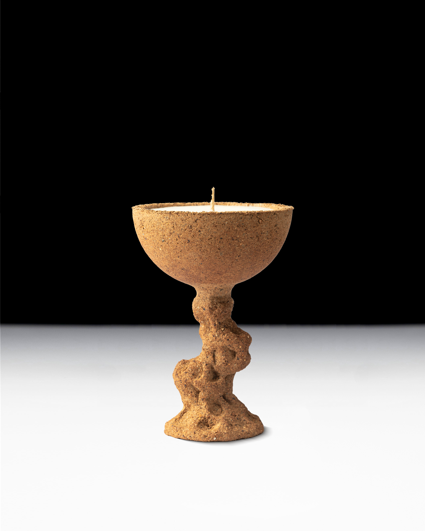 Dune Venus Terracotta Clay Handcrafted Art Candle-Tettacotta Clay
