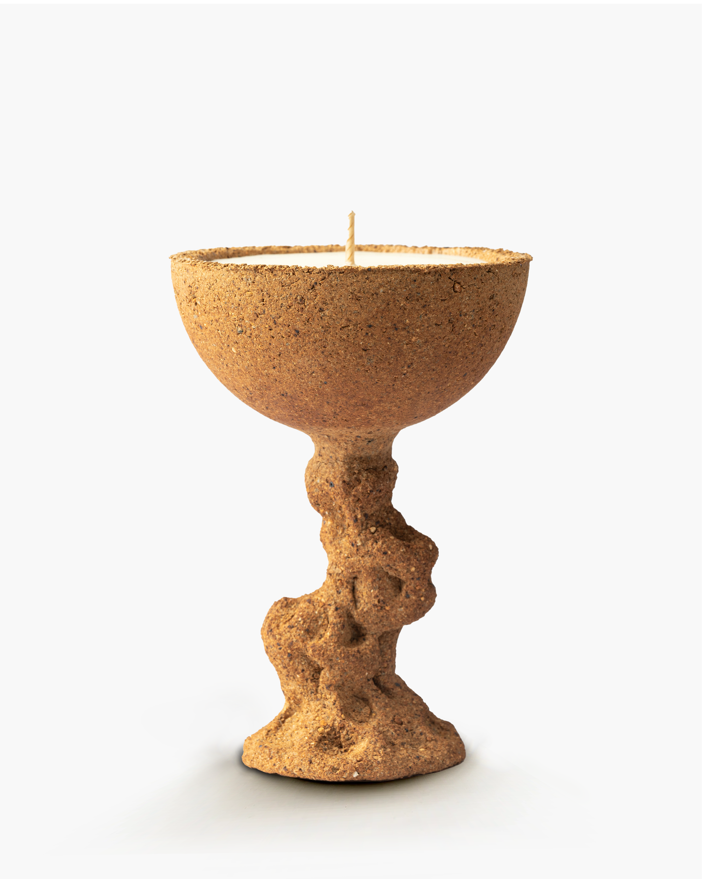 Dune Venus Terracotta Clay Handcrafted Art Candle-Tettacotta Clay