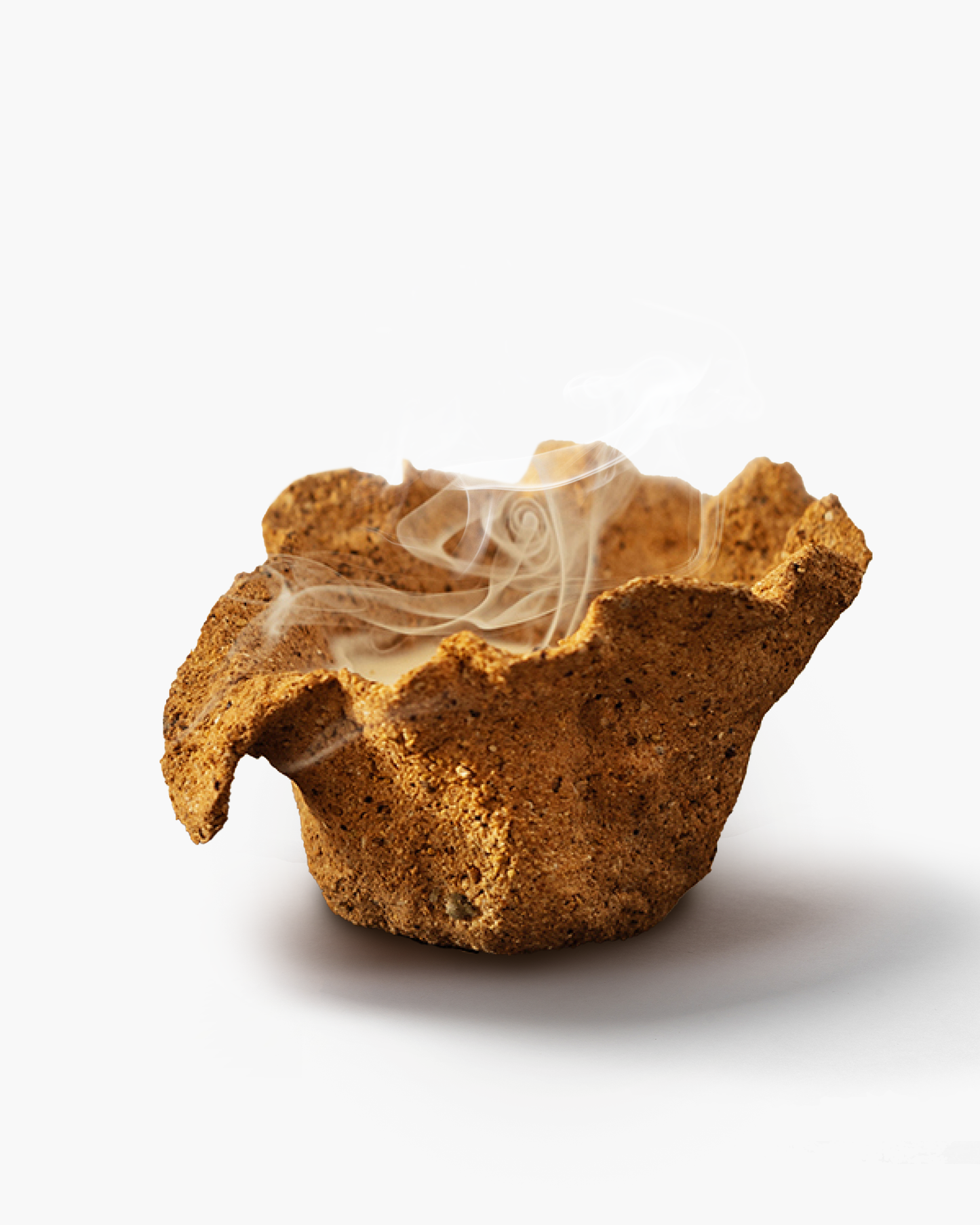 Dune Wave Handcrafted Art Candle-Tettacotta Clay