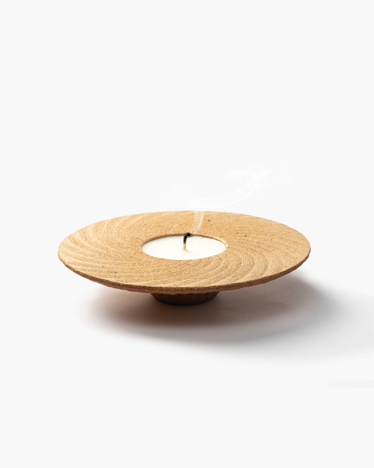 Desert Planet Handcrafted Art Candle-Terracotta Clay